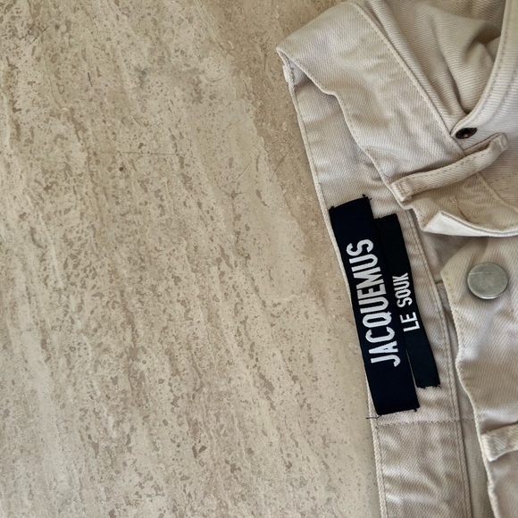 jacquemus le souk jeans ecru - Picture 9 of 9